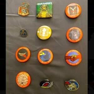 Loot Crate Enamel Pin & Button Lot